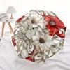 Floral Design Themed Eight Rib Automatic Folding Umbrella Is Suitable for Both Men and Women, Making It A Perfect Christmas and Valentine's