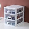Transparent Small Drawer Desk Organizer and Storage Cabinet