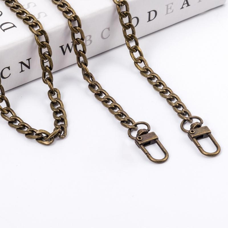 Catena Borsa Tracolla con Fibbie Moda Catena Piatta Tracolla a Tracolla Cinghie di Ricambio 40-120cm Accessori Borsa