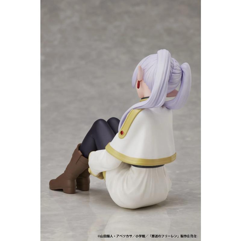 11CM Anime Sousou no Frieren Frieren Noodle Stopper Figure Desktop Decorate Anime Model Toy Gift Aciton Figure Collect 1/7 PVC