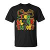 I-Am Black History Coquette Bow Melanin African American T-Shirt