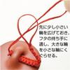 Tenka Chagyo Pot Rope Teapot Teapot Lid Prevents from Falling (Red) / [Tea Utensils]