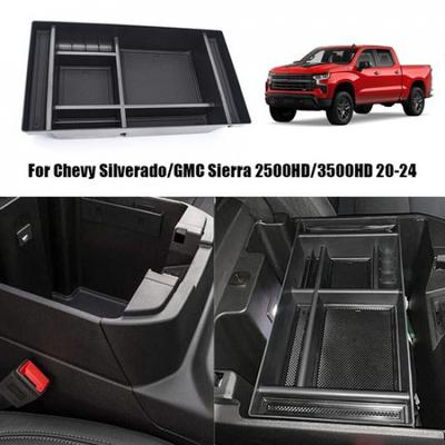 For - 2024 Chevy Silverado/GMC Sierra 2500HD Center Console Dash Storage