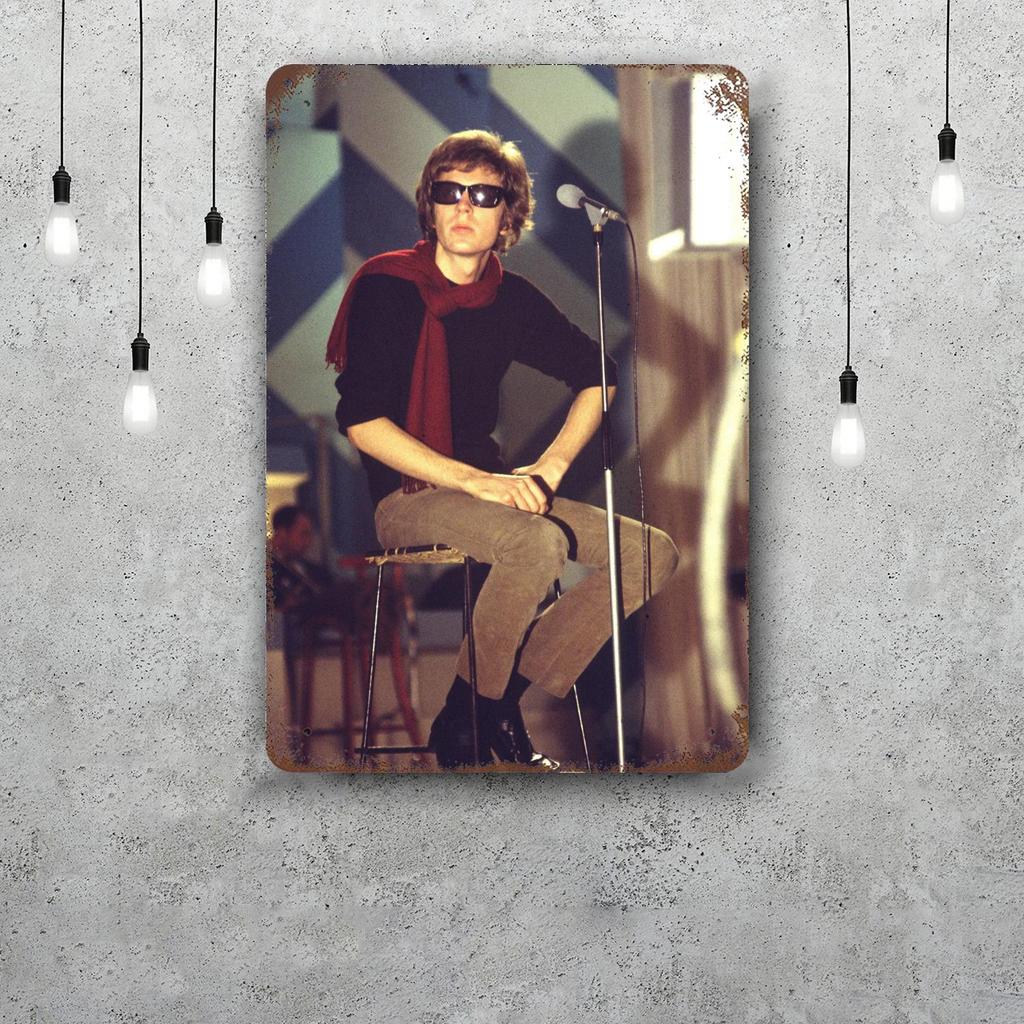 Scott Walker Vintage Metal Tin Signs Posters Decor Retro Metal Plaque Wall Art Decor for Garage Bar