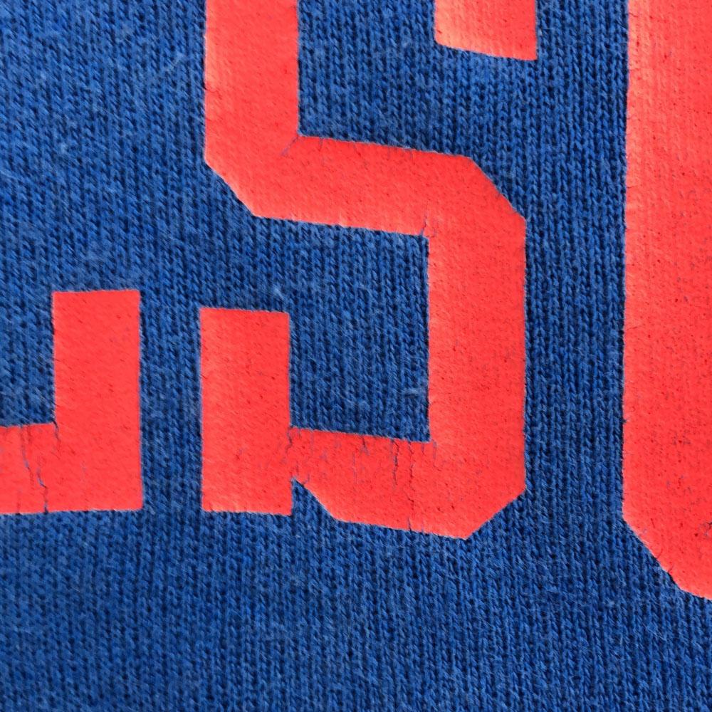 Hanes 80s Made in USA Print Long sleeve sweat trainer Men's Used