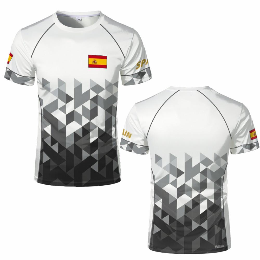 T-shirt da allenamento da calcio a maniche corte con stampa 3D da uomo per l'estate