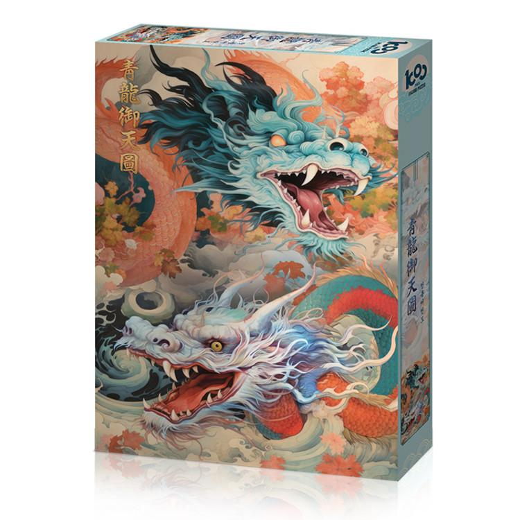 1000 Piece Jigsaw Puzzle - Cheongryongeocheondo, Popular Korean Puzzle