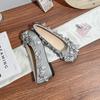 Flat Shoes Women's High-end Temperament Celebrity Style Light Luxury Niche Single Shoes Women's Bows Women's Shoes Soft Soles Are Not Tired