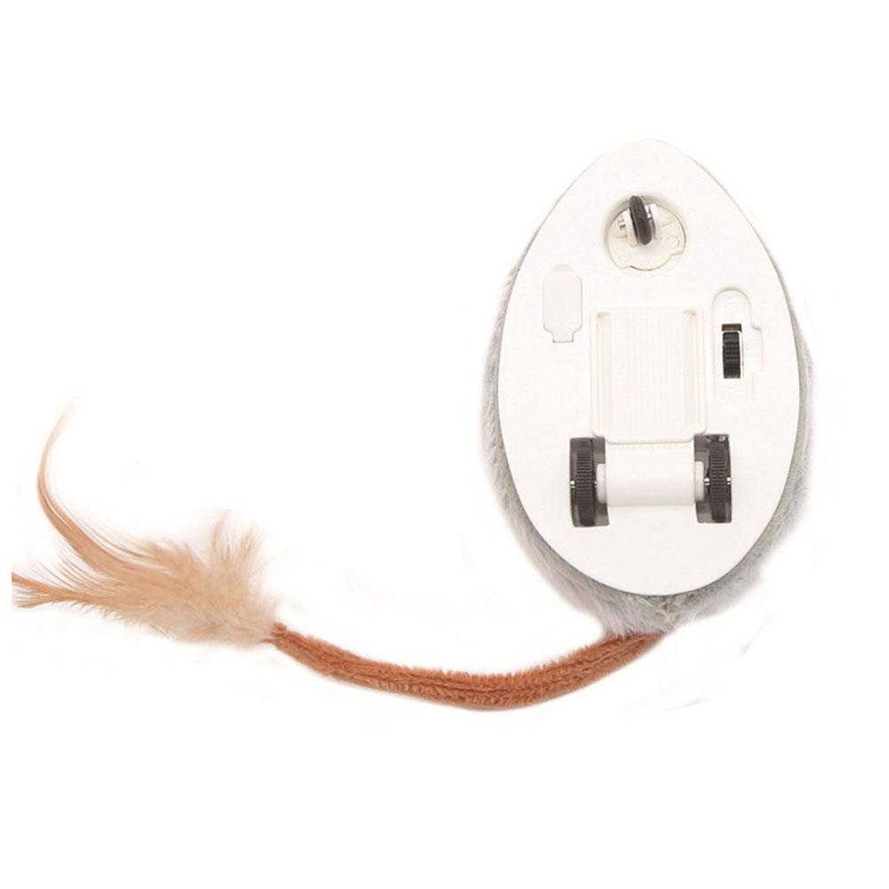 Interactive Cat Toy Mouse Rechargeable Moving Automatic Cat Toys Cat Mouse Toy Electric Mouse Cat Teaser Toys