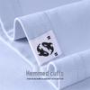 Mark Fairwhale Men's Flocking Embroidery Round Neck Short Sleeve T-Shirt