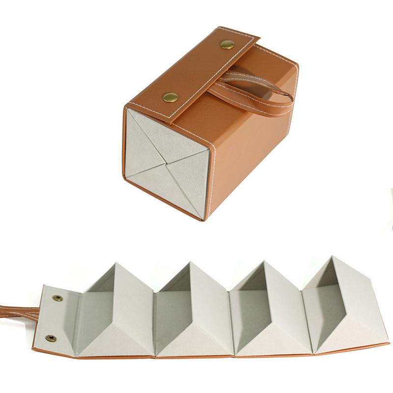 1Pc 2/3/4/5/6 Slots Foldable Eyeglasses Holder Storage Box Sunglasses Case Glasses Organizer Portable Glasses Case