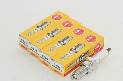 138OnlineShop Свеча зажигания NGK, Номер детали: DPR9EA-9 5329, Резьбовой тип, Комплект из 4 шт., NSK 4X-1351