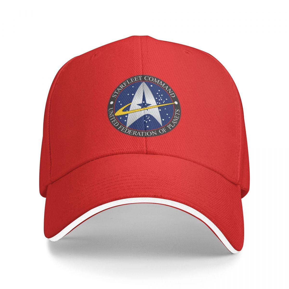 Летние бейсболки Starfleet Star Treks, унисекс, женские бейсболки Snapback, повседневные бейсболки с регулируемой посадкой для гольфа, кепка One Size