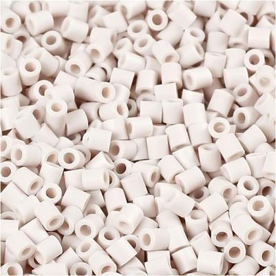 Ironing Beads - Nabbi - Midi 5 Mm - 6000 Pcs - Light Grey - Various Colours