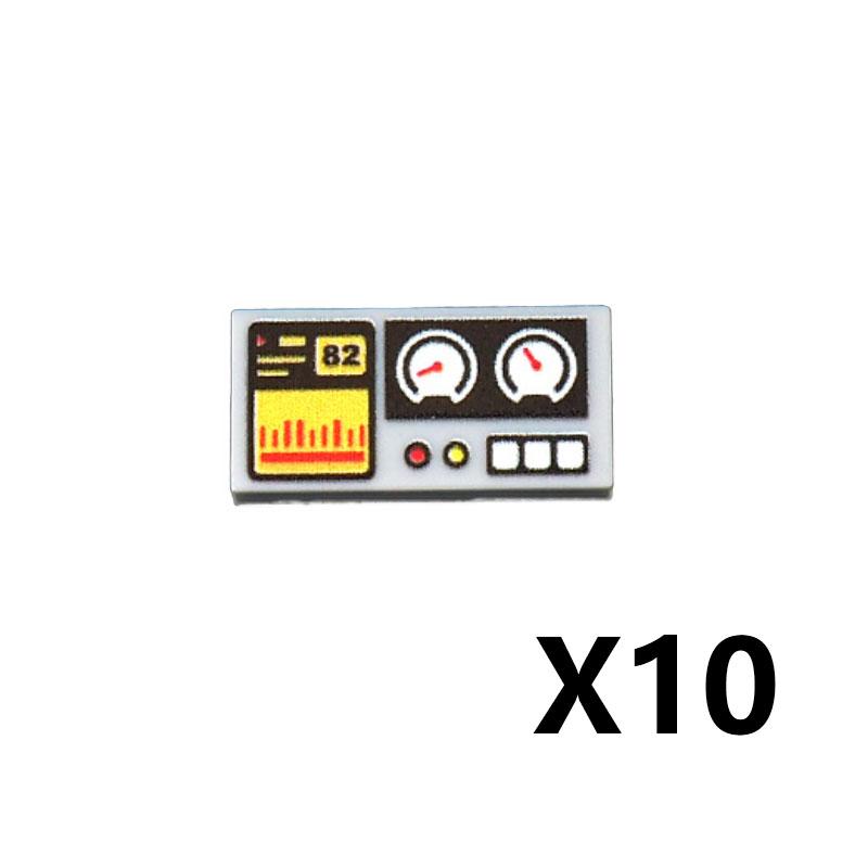 

Городские аксессуары с принтом Строительные блоки Компьютерный контроллер Монитор Клавиатура Приборная панель Мобильный телефон Радио Мини-кирпичики Детские игрушки