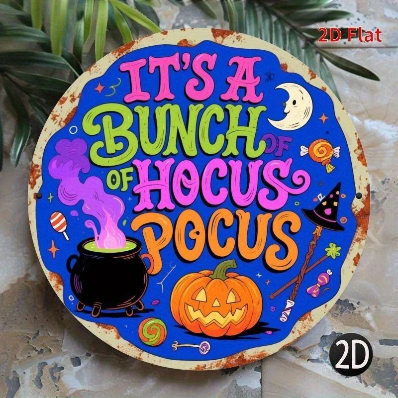 2D Flat Hanging Decorative Metal Sign Hand Painted Art