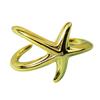 Multipurpose Ocean Themed Starfish Adjustable Rings Jewelry Accessory for Nature Loving Women and Beach Enthusiasts