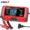 12V/24V Pulse Charger: 14.6V15A LiFePO4 Battery Charger for Motorcycles & Cars