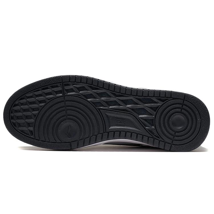 Li Ning Slip Resistant, Abrasion Resistant, Lightweight Low top Skateboard Shoes Men's Gray AGCS135-5
