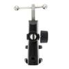 2-IN-1 Table Mount Clamp Heavy Duty Metal Mic Clamp Holder for Microphone Suspension Arm Stand Holder