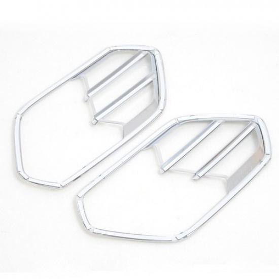 For Ford Kuga Escape 2017-2019 ABS Chrome Front Fog Light Lamp Hood Cover Trim