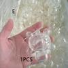 Clear Soft Plastic Empty Ball Shell DIY Maltose Squeeze Ball Skin Handmade Making Parts Stress Relief Toy Accessory