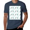 Retro Turquoise Diamonds Starbursts Tshirt Soft Cotton Print Tshirt
