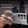 Samsung S25 Ultra / S24U Metal Magnetic Rotating Bracket Phone Case - Drop-Proof Design