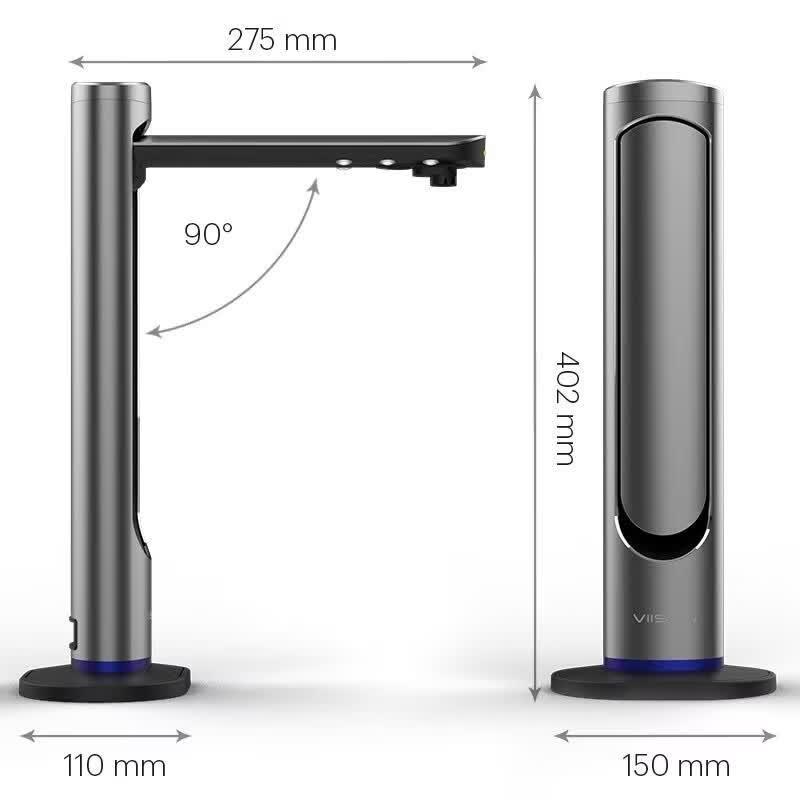 Weishan K36 A3 AI Dual-Lens Document Scanner CN Plug (adapter Included)