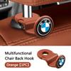 For BMW M E46 E90 E60 Car Interior Hanging Storage Hook Clips Organizer For BMW X1 U11 X7 G07 XM G09 i7 7 Series G70 LCI iX I20 U06 G81 M3 Sticker
