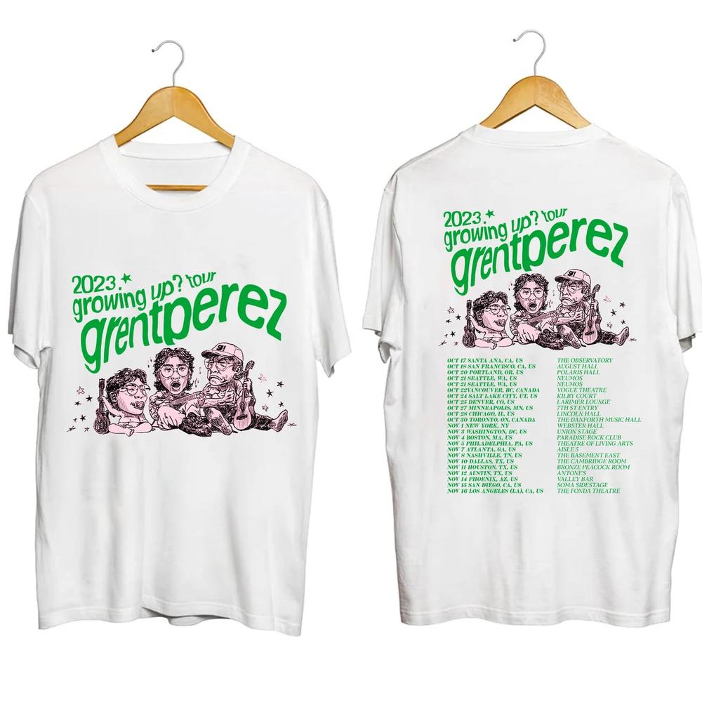 

Grentperez Growing Up 2023 Tour Unisex T-shirt