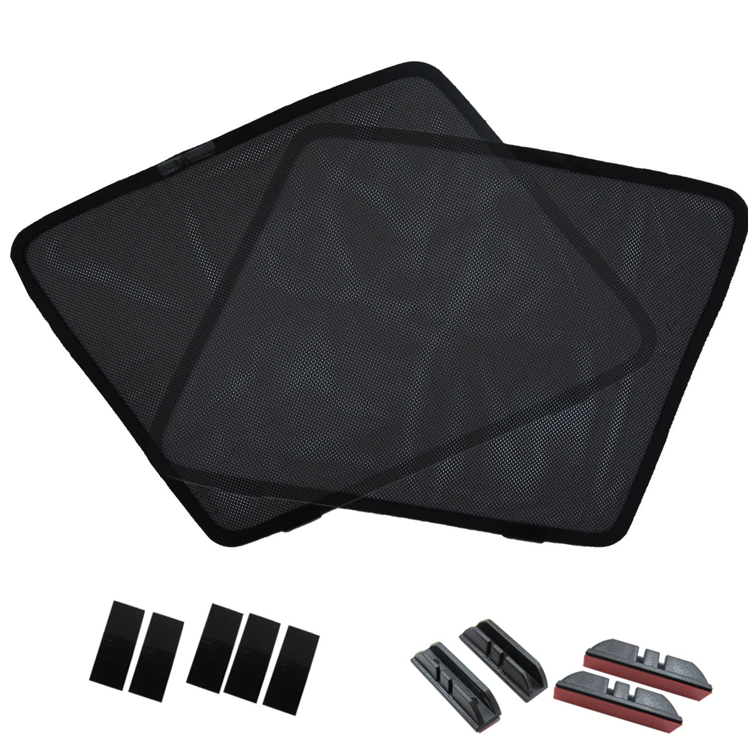 

Mesh Curtains / Compatible with Yaris Cross (R2.8~) / 2 Panels / T120-2 Black