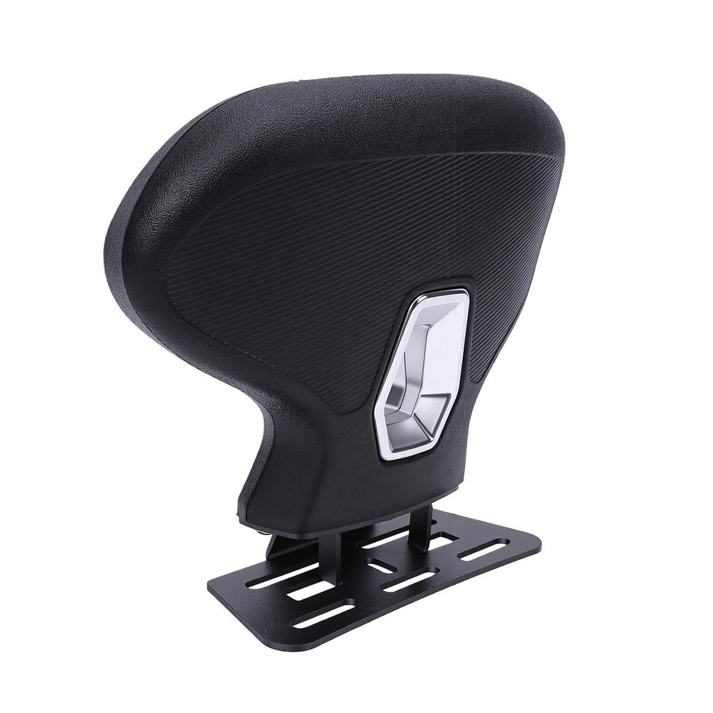 Motorcycle Rear Backrest Soft PU Black Universal Passenger Back Support For ATV Scooter Cruiser Moped