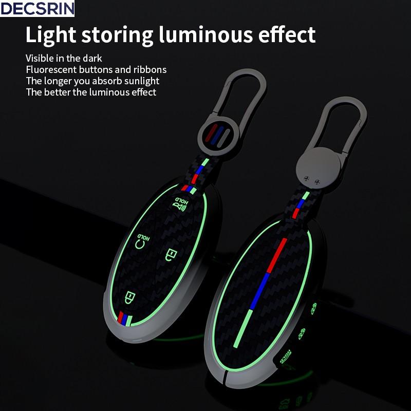 5/7 Buttons Zinc Alloy + Silicone Car Key Case Cover For Hyundai Kona Ev Grandeur GN7 IONIQ 6 2025 2025 Car Key Bag Accessories