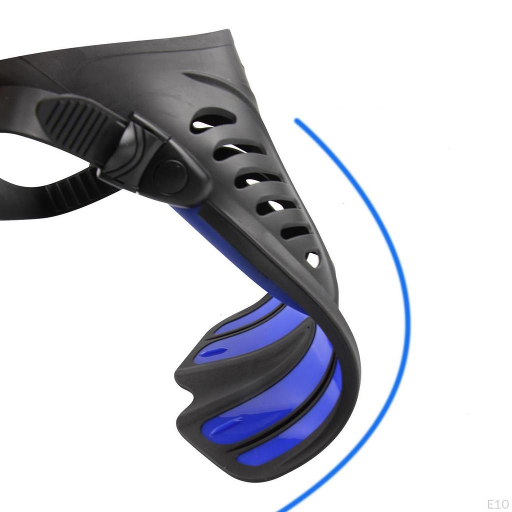 2Pcs Adjustable Diving Open Heel Swimming Gear Equipment Shoe Foot Flippers for Water Sports