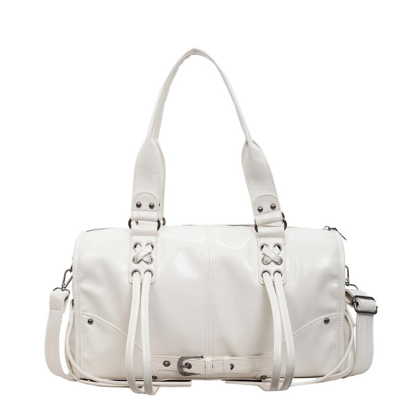 Large Capacity Retro Commuter Tote Bag Women's 2026 Spring New Relaxed Casual Exquisite Shoulder Armpit Bag