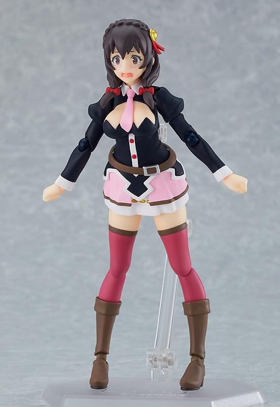 Figma požehnání této nádherné malované pohyblivé figurce Yunyun M06764 KonoSuba Boží svět! ABS&PVC bez vodního kamene