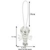 Cute Handmade Crayfish Keychain Rhinestone Beaded Creative Crab Pendant Bag Lanyard Accessories Gifts