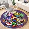 1pc Mario Party Office Round Area Rug, Under Office Chairs Bedroom Living Room Home Decor, Room Decoa1016217