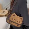 Fashionable Multi-purpose Shoulder Crossbody Bag, Trendy and Simple Girl-style Handbag with A Small Square Shape.
