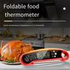 A96I-Digital Meat Thermometer Food Thermometer Instant Read Food Thermometer Foldable Probe, Cooking Thermometefor Home Outdoor
