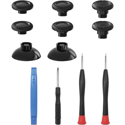 PS5 Spare Parts Simulation Controller,Thumb Stick,Mushroom Grip,Hook,Barrel Cap,Analog Control Lever Cap,Sensor Module,Potentiometer Control Lever Cap