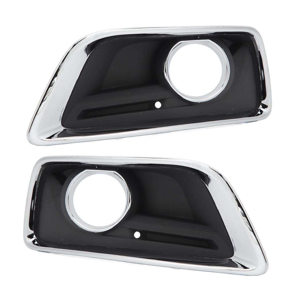 1pair Fog Light Cover Grille Bezel Left Right Fog Light Frame Replacement for Chevy Malibu 2012 To 2015