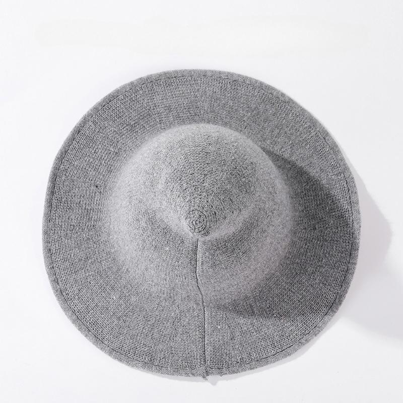 Cappello da Mago di Halloween Vestito Convenzionale Cappello da Mago Pieghevole a Punta Lavorato a Maglia Cappello da Strega Mago