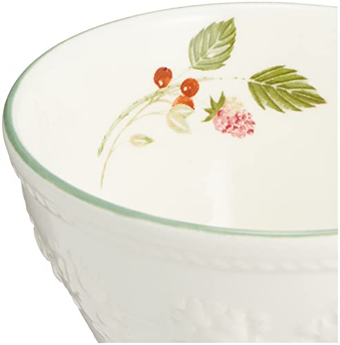 [Officially Imported] Wedgwood Festivity Raspberry Pair Teacup & Saucer, Ceramic, Wedding Gift, 1053997