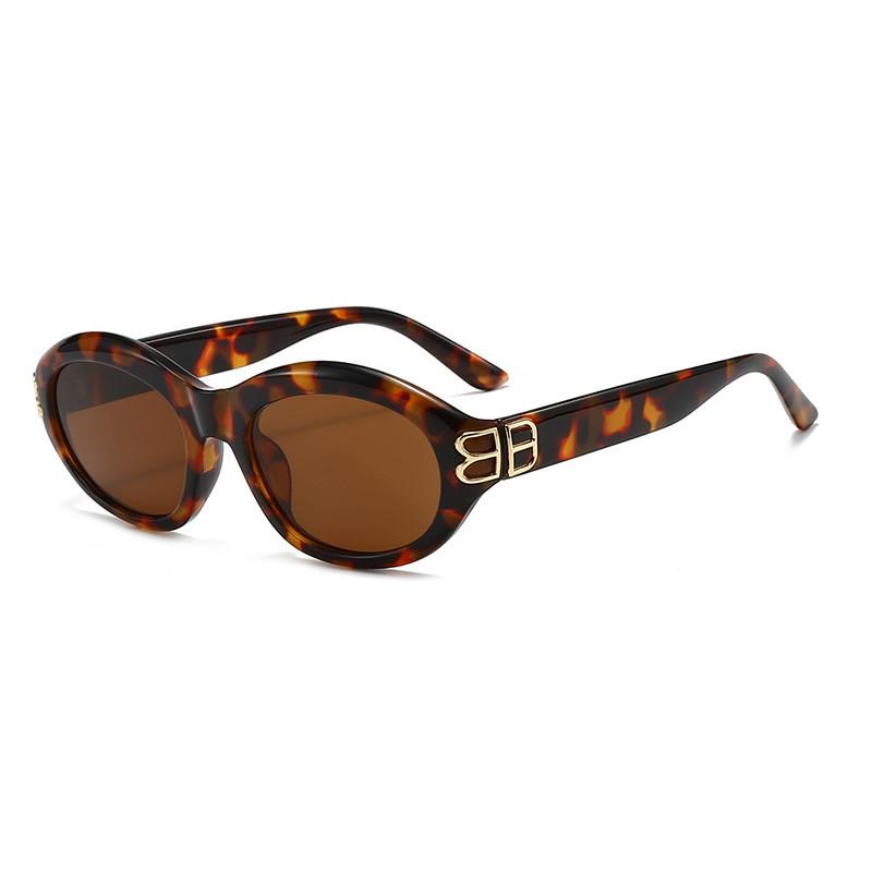 Fashion Ol Cat Eye Sunglasses With Uv400 Protection For Summer Outings
