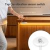 Creative Double Tap Magic Vibration Sensor Ambient Lamp USB 5V COB LED Strip Light For Cabinet Vanity/Makeup Mirror Backlight