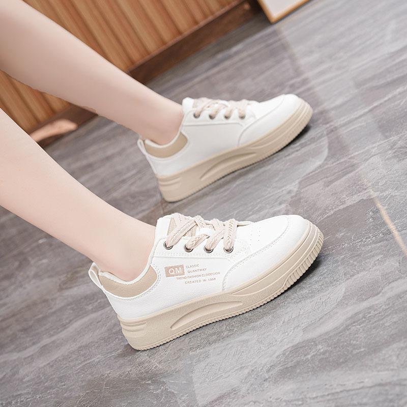 Spring Xiaobai new ins trendy casual muffin shoes sports shoes P
