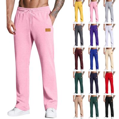 Men'S Sports Pants Running Pants Outdoor Pocket Work Pants Casual Pants