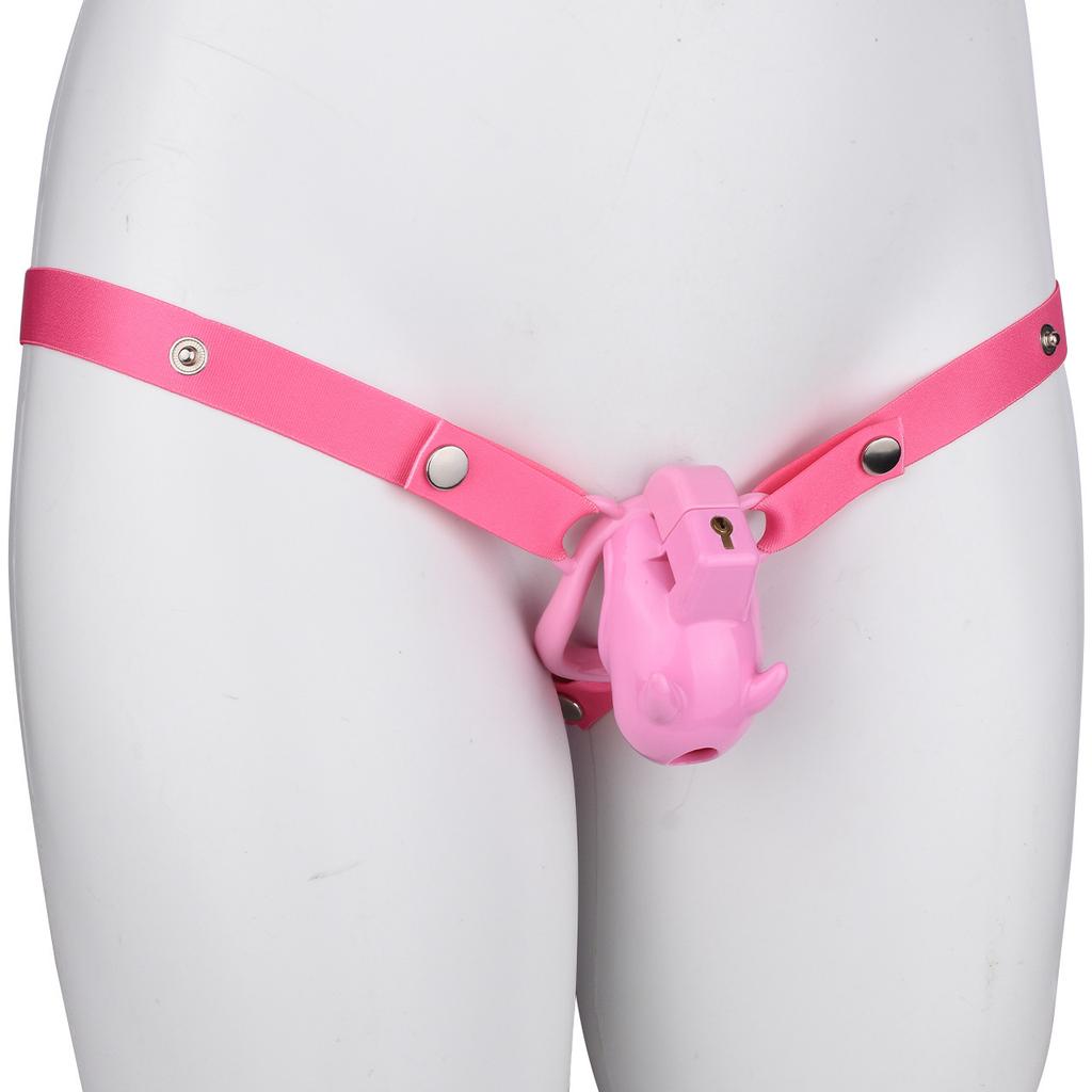 Resin CB Lock Chastity Lock Male Penis Cage Chastity Gay Sex Toys Cock Ring Urethral Chastity BDSM